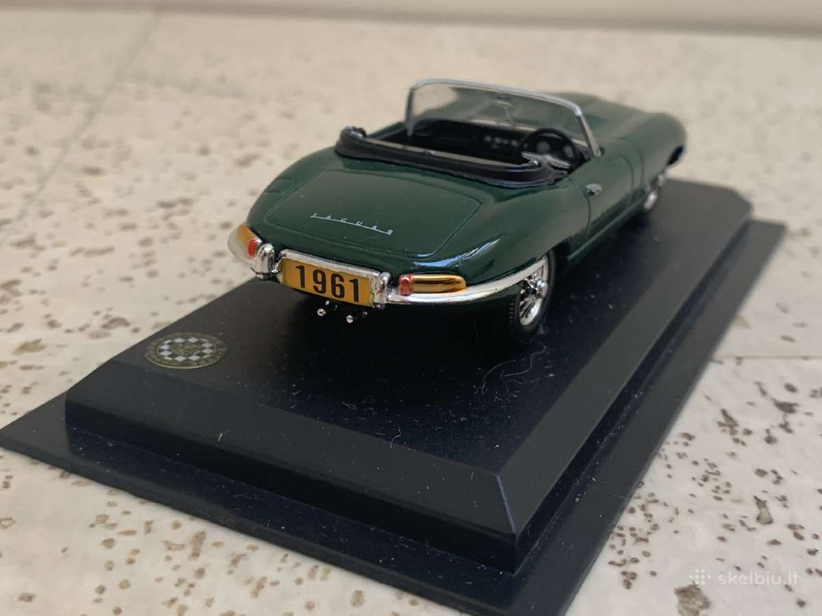 Delprado 1/43 - Jaguar Type E 1961 modelis diecast - nuotraukos Nr. 6