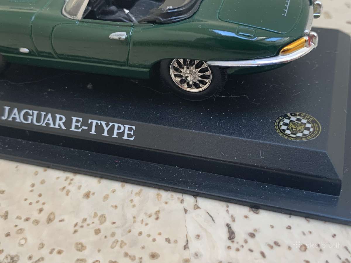 Delprado 1/43 - Jaguar Type E 1961 modelis diecast - nuotraukos Nr. 8