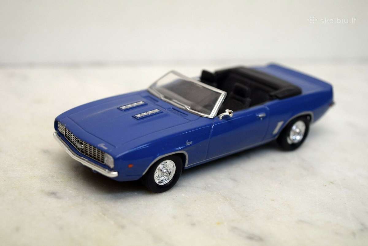 Modelis 1:43 Chevrolet Camaro, Ss 1969 modeliai - nuotraukos Nr. 3