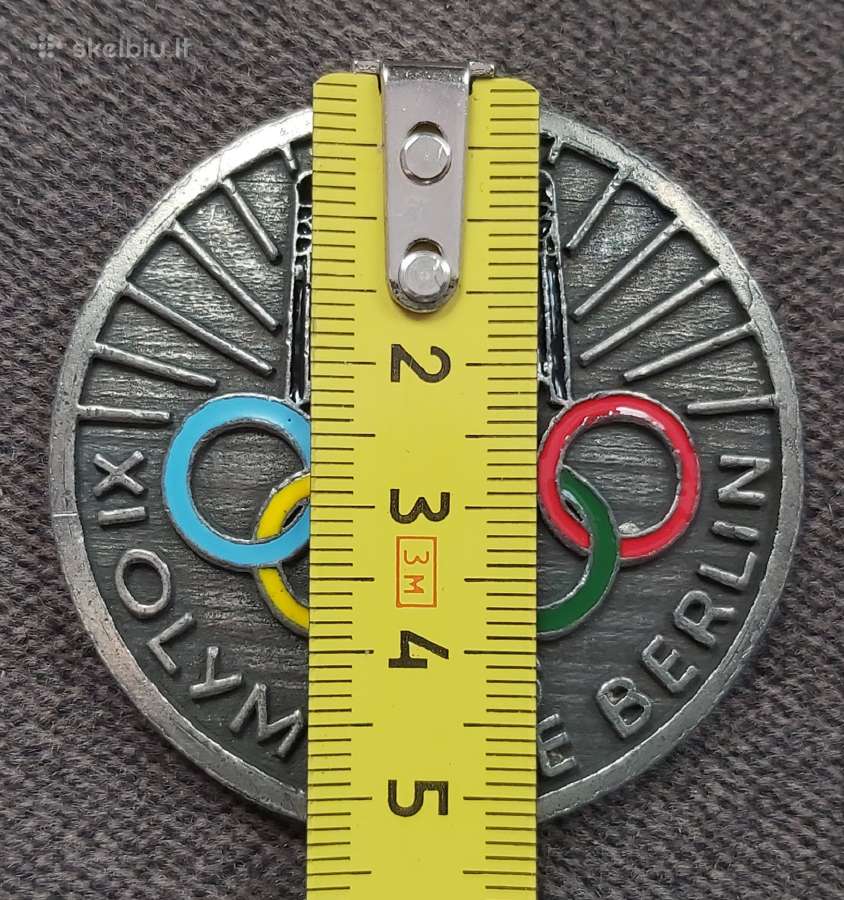 Ženklas replika 1936 m. Vokietija . Olimpiada - nuotraukos Nr. 2