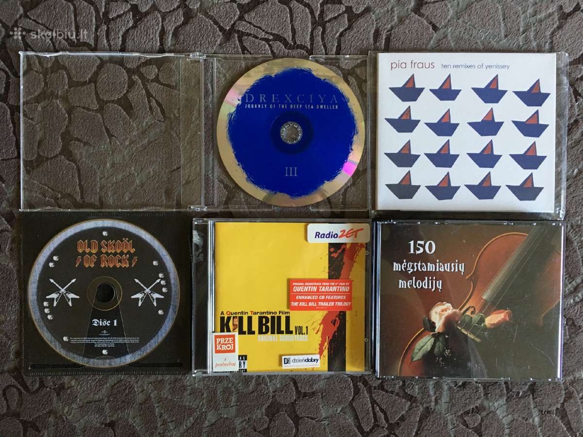 Užsienio atlikėjų CD