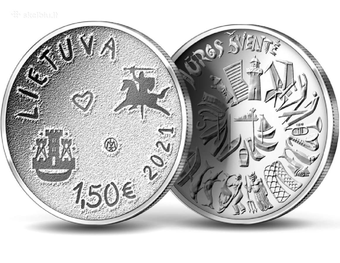 Lietuva 1,50 Euro, 2021 Jūros Šventė