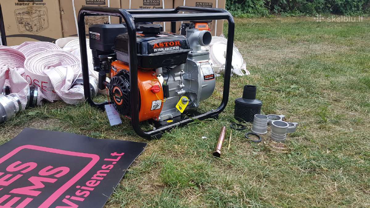 Vandens Siurbliai Benzininiai Elektriniai Pigiau! - nuotraukos Nr. 9