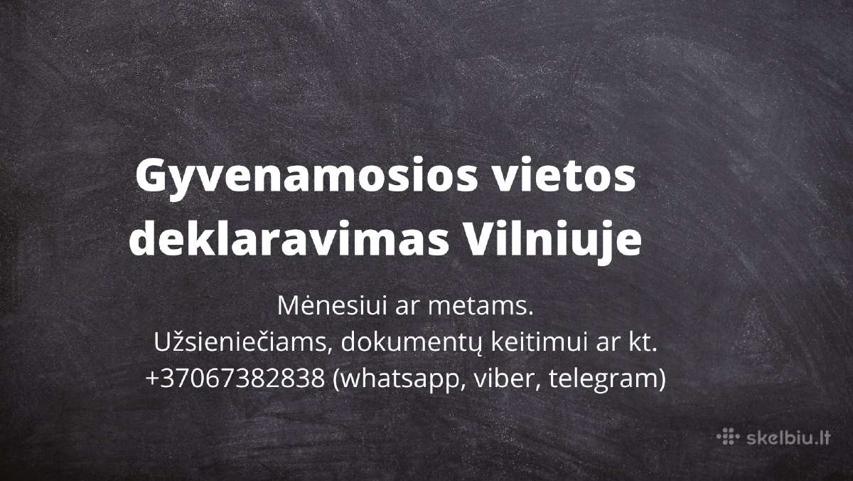Gyvenamosios vietos deklaravimas Прописка Вильнюс - nuotraukos Nr. 4