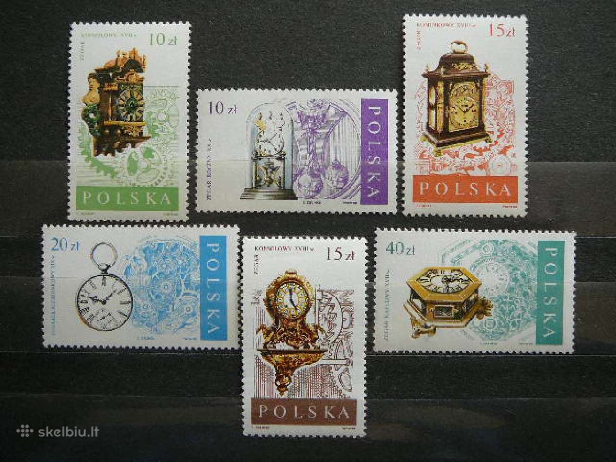 Laikrodziai Lenkija 1988 Mnh lk3142