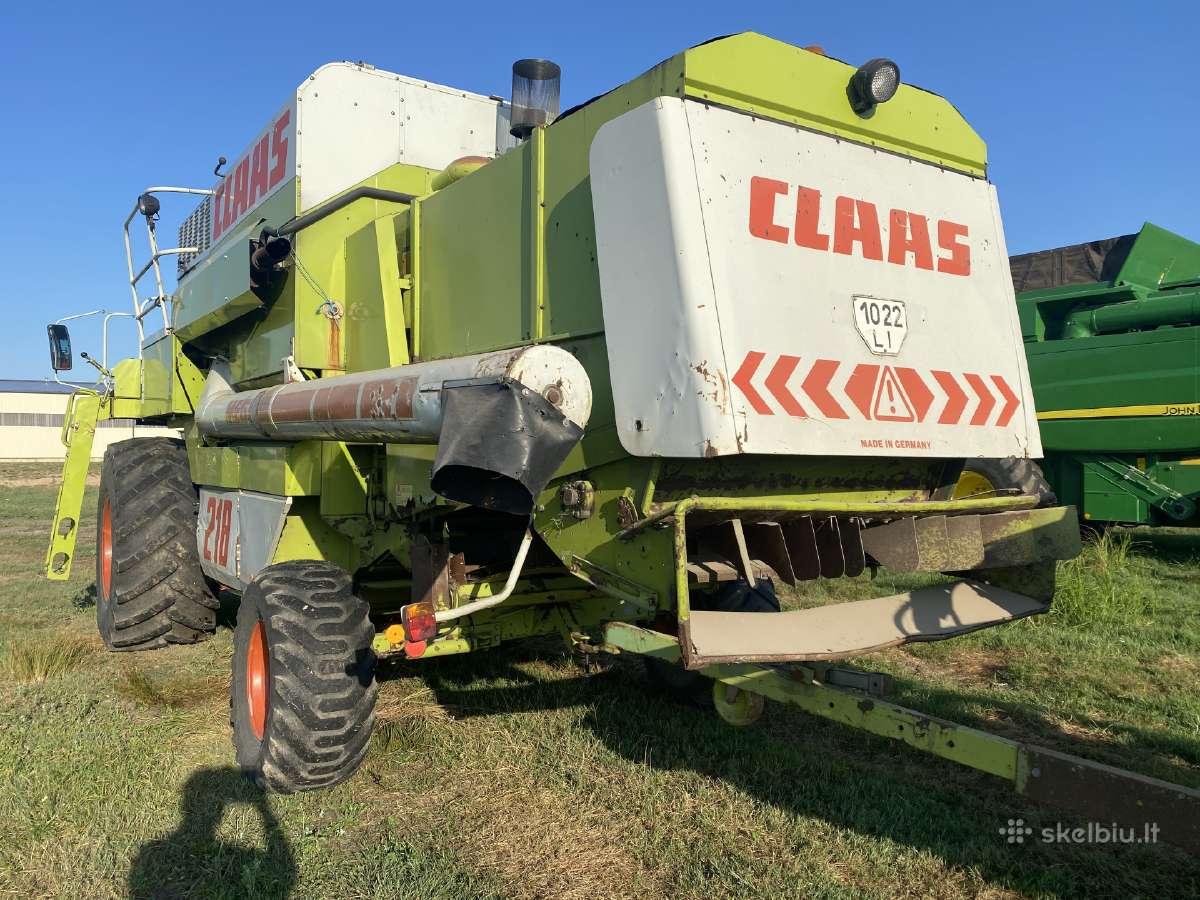 Claas Dominator 218 Mega Ardomas Dalimis - nuotraukos Nr. 2