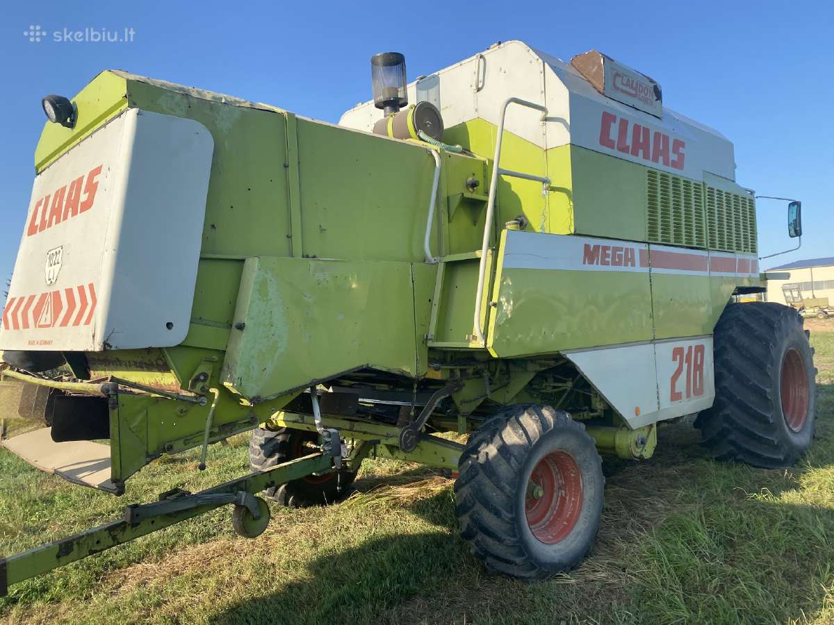 Claas Dominator 218 Mega Ardomas Dalimis - nuotraukos Nr. 6