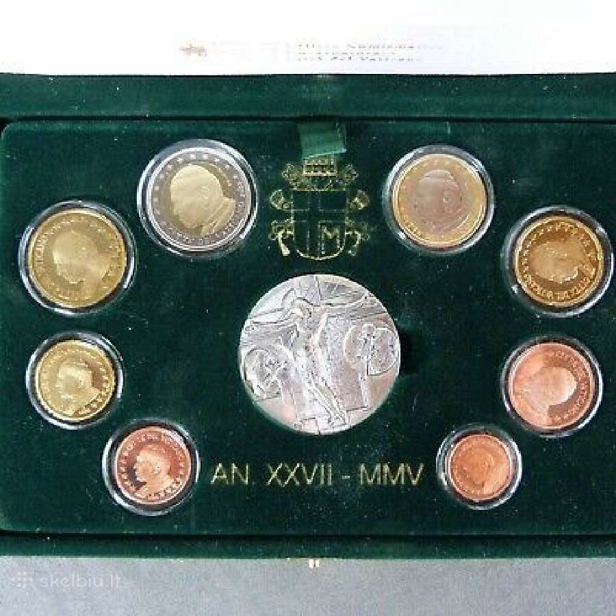 2005 m. Vatikano Proof monetų rinkinys