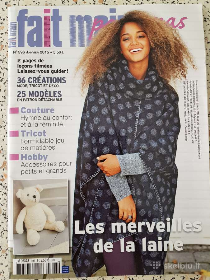 Prancūzų žurnalai Couture, Fait main, ideal tricot - nuotraukos Nr. 3