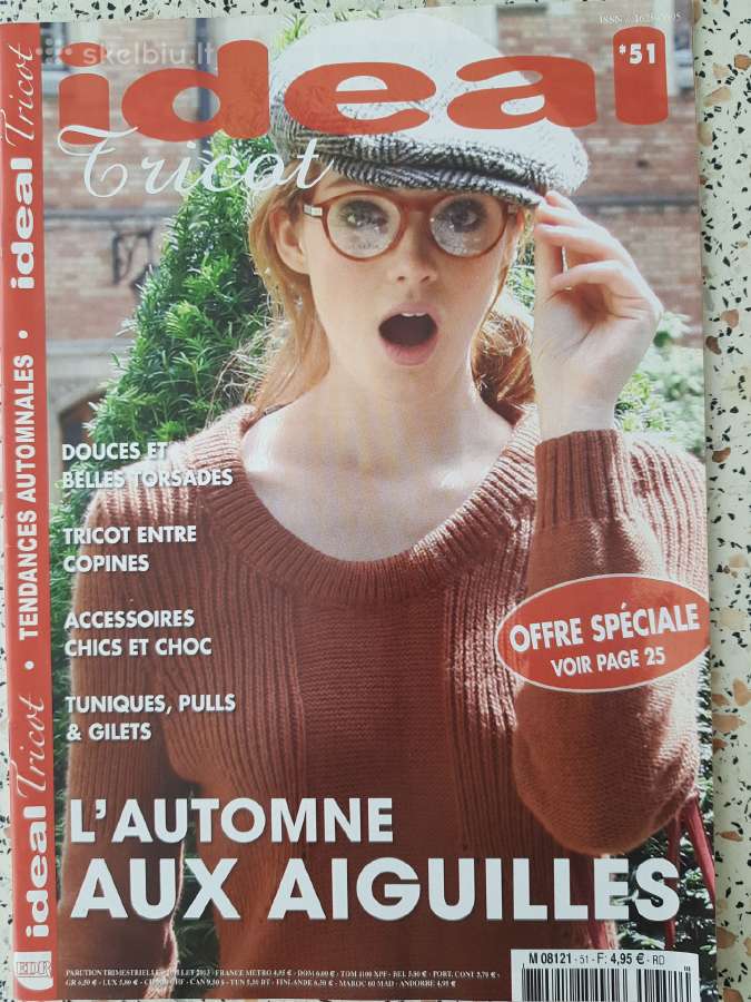 Prancūzų žurnalai Couture, Fait main, ideal tricot - nuotraukos Nr. 4