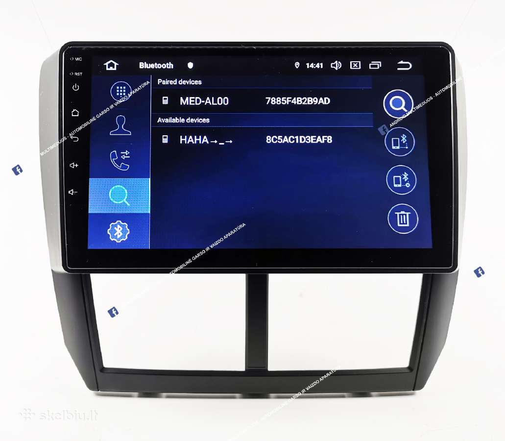Subaru Forester multimedijos / multimedia - nuotraukos Nr. 14