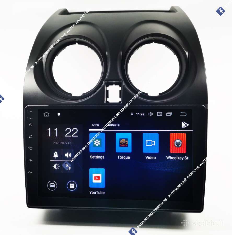 Nissan Qashqai Android multimedijos / multimedia - nuotraukos Nr. 4