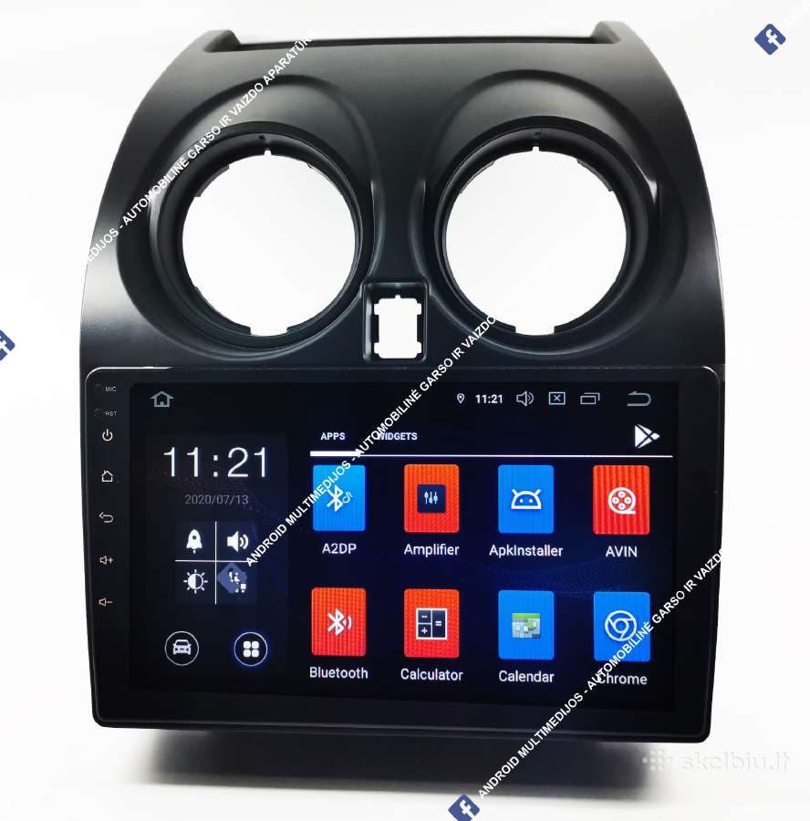 Nissan Qashqai Android multimedijos / multimedia - nuotraukos Nr. 7