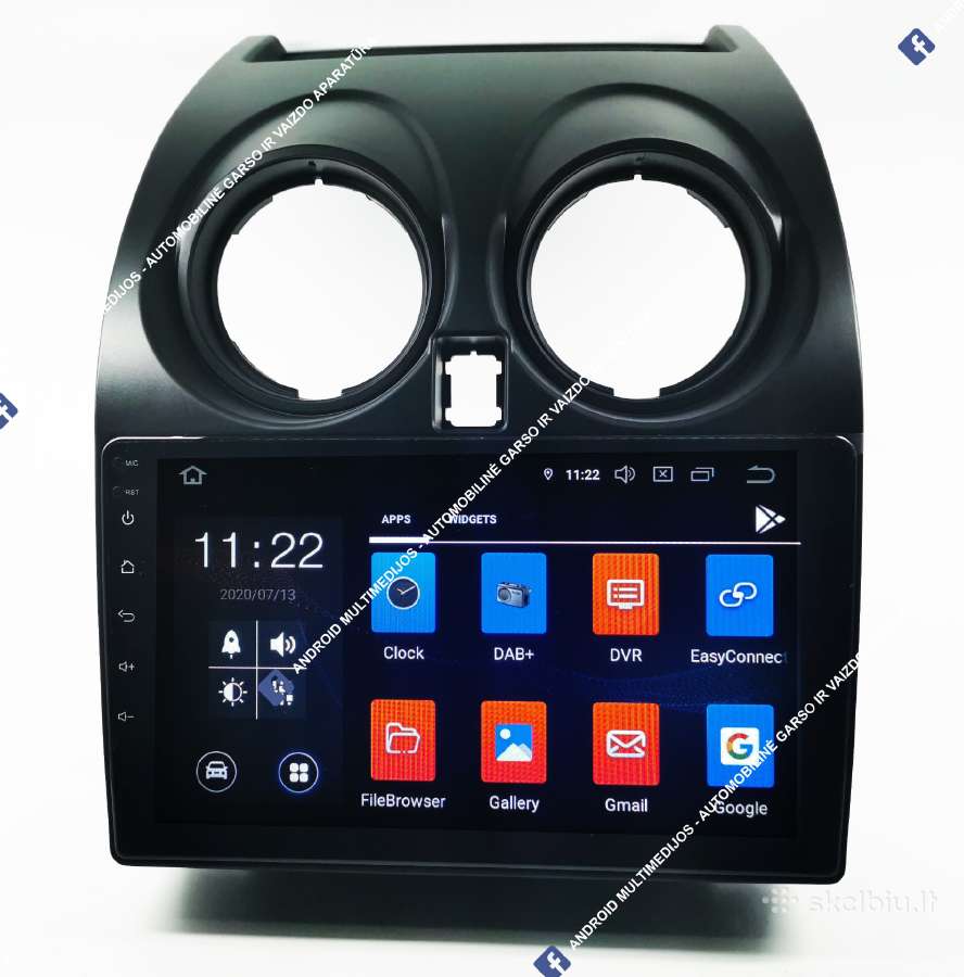 Nissan Qashqai Android multimedijos / multimedia - nuotraukos Nr. 10
