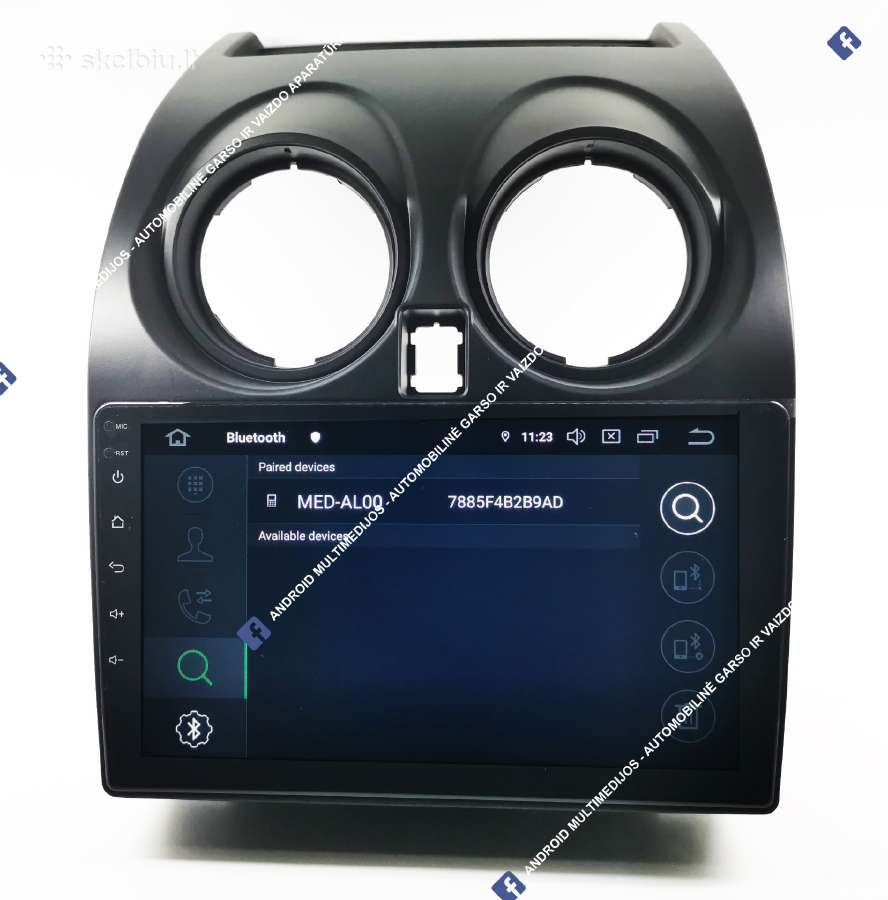 Nissan Qashqai Android multimedijos / multimedia - nuotraukos Nr. 13