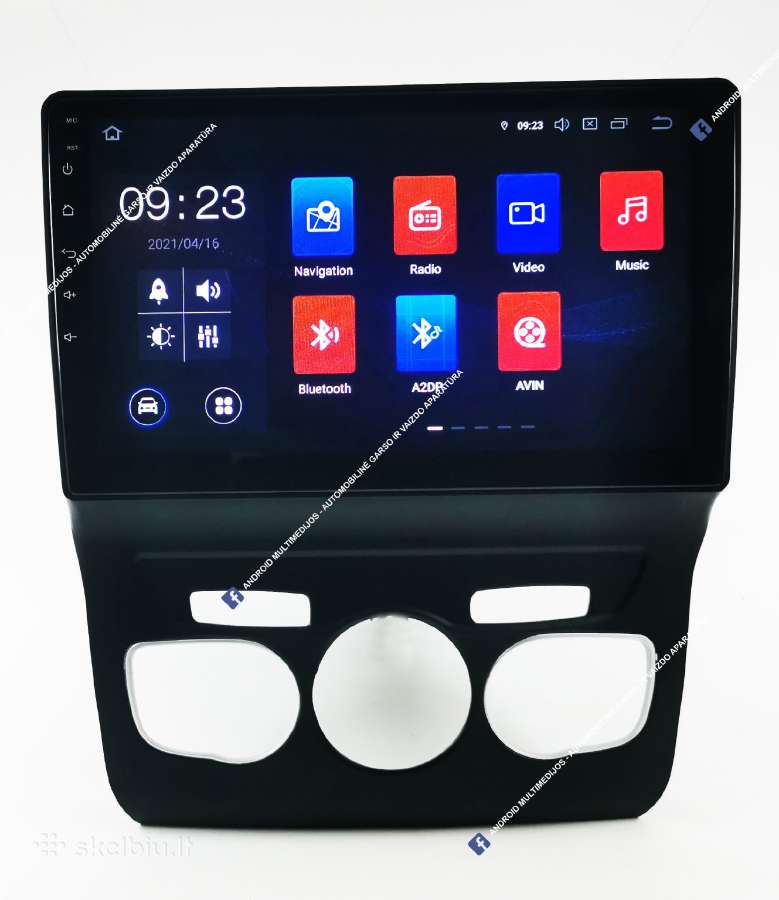 Citroen C4 Multimedia . Android 15 - nuotraukos Nr. 9