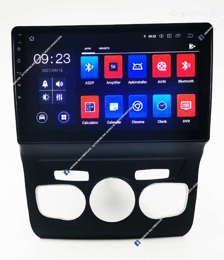 Citroen C4 Multimedia . Android 15 - nuotraukos Nr. 10