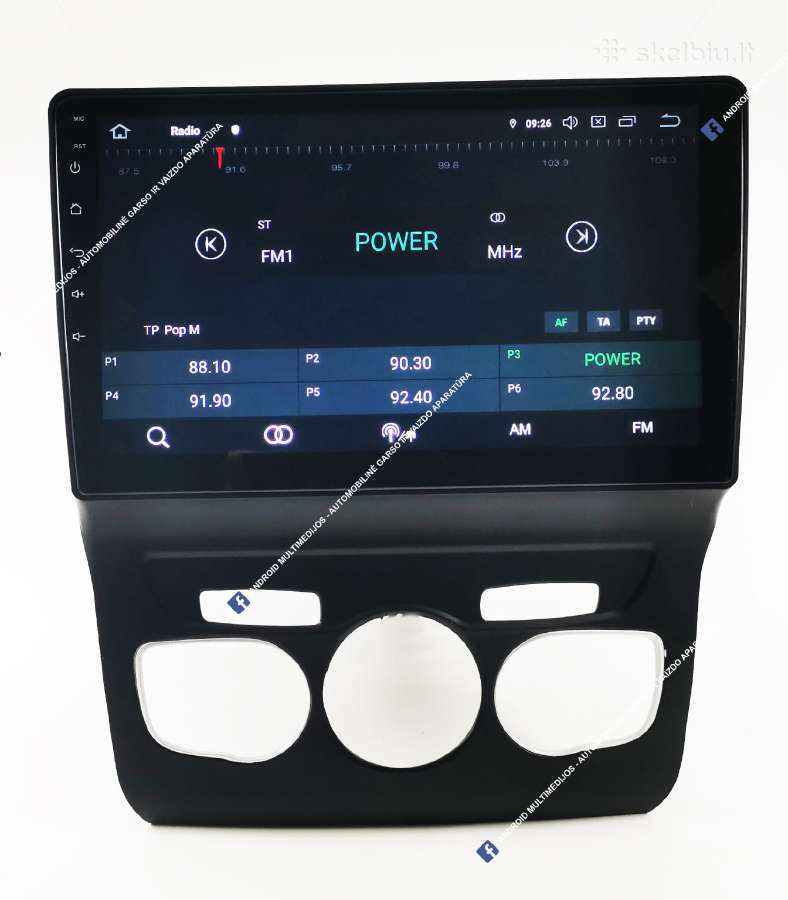 Citroen C4 Multimedia . Android 15 - nuotraukos Nr. 6