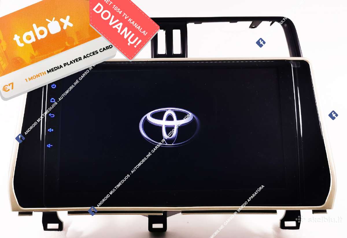 Toyota Prado 150 multimedijos / multimedia