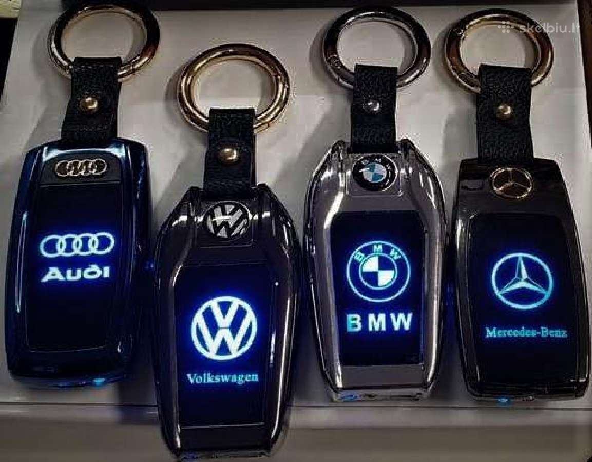 Elektriniai žiebtuvėliai su automobilio markėmis - nuotraukos Nr. 2