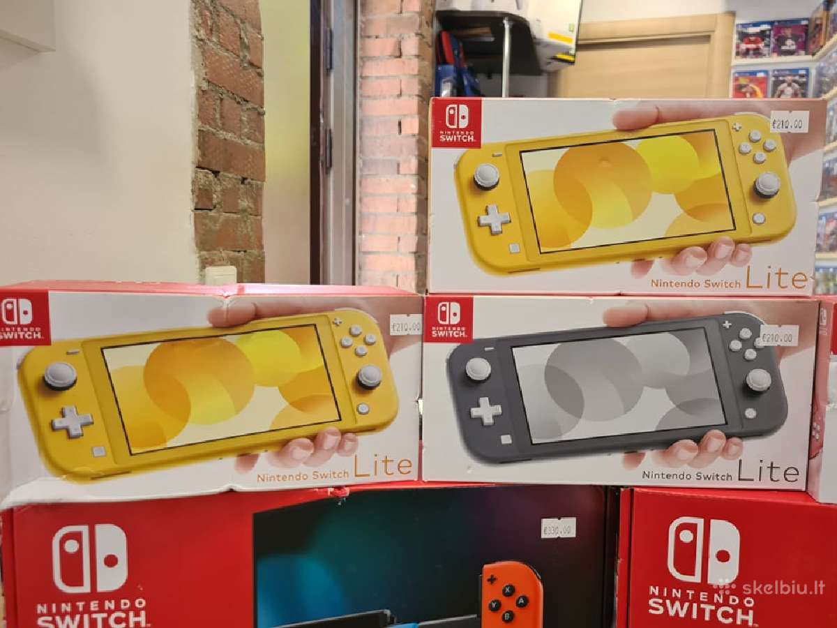 Nintendo Switch konsolės Klaipėda Liepų g. 44 - nuotraukos Nr. 3