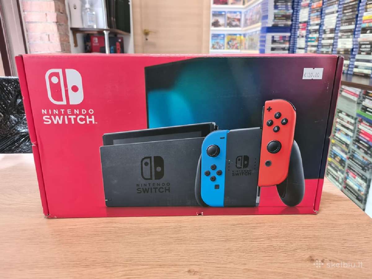 Nintendo Switch konsolės Klaipėda Liepų g. 44 - nuotraukos Nr. 4