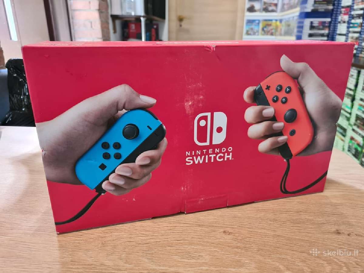 Nintendo Switch konsolės Klaipėda Liepų g. 44 - nuotraukos Nr. 5