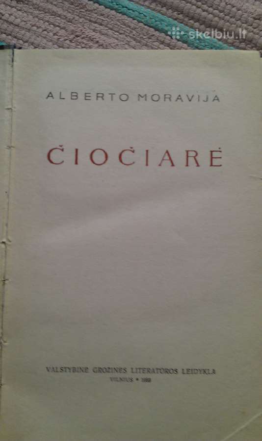 Čiočiarė Moravija Alberto 1959m. - nuotraukos Nr. 2