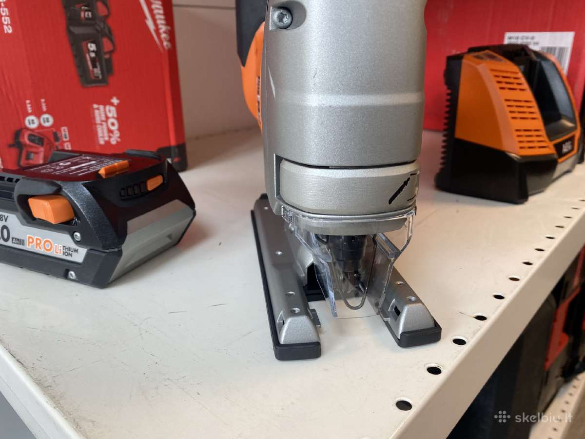 Siaurapjūklis Aeg Bst18xli-401b 18 V 1x4,0 Ah ak - nuotraukos Nr. 3