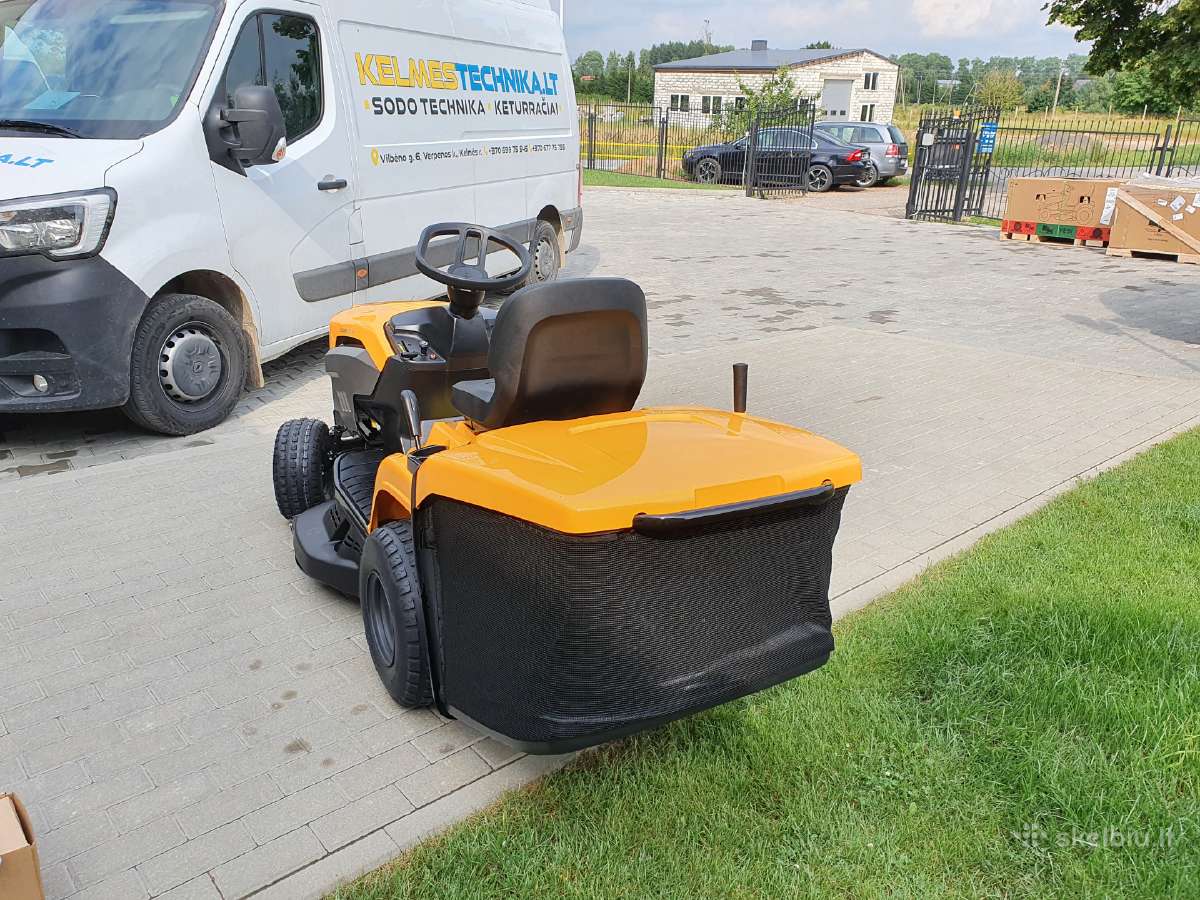 Sodo traktoriukas su krepšiu Stiga Estate Special - nuotraukos Nr. 4
