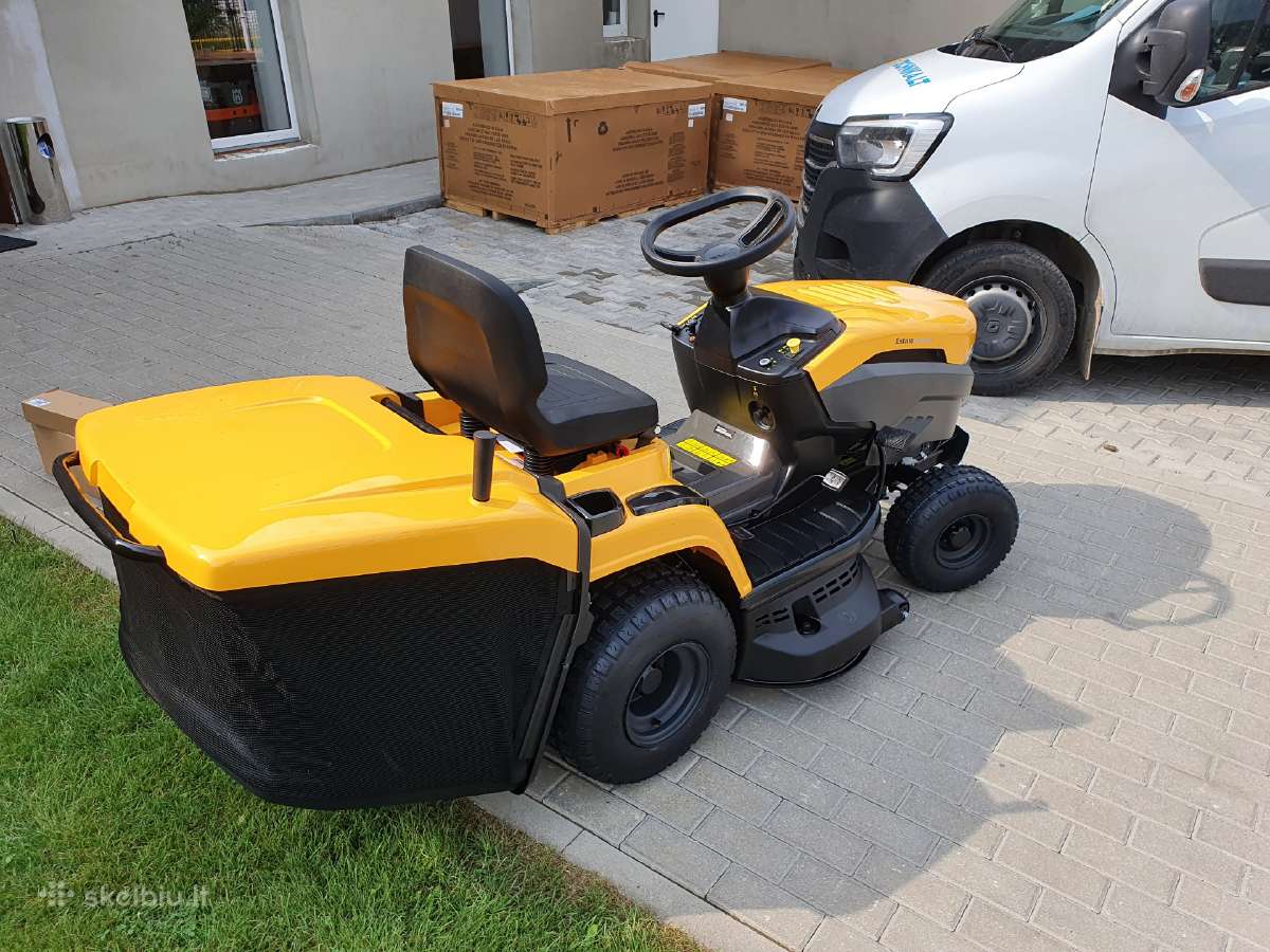 Sodo traktoriukas su krepšiu Stiga Estate Special - nuotraukos Nr. 5