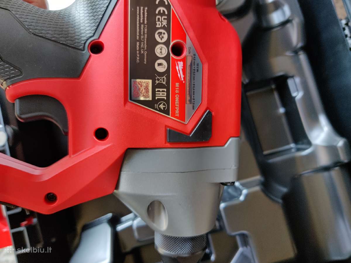 Akumuliatorinis kniediklis Milwaukee M18 Onefprt-0 - nuotraukos Nr. 4