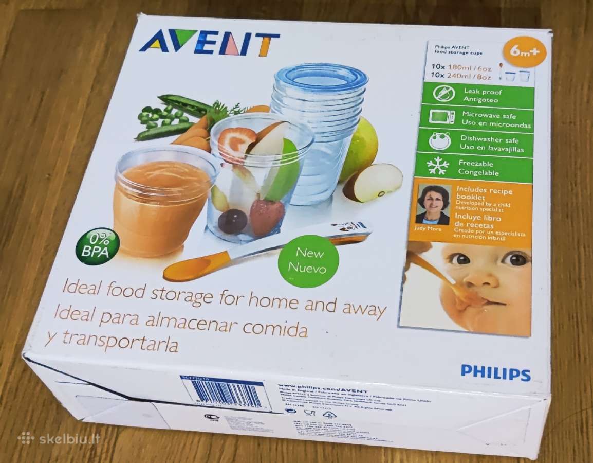 Philips Avent, Indelių Rinkinys Via Maisteliui