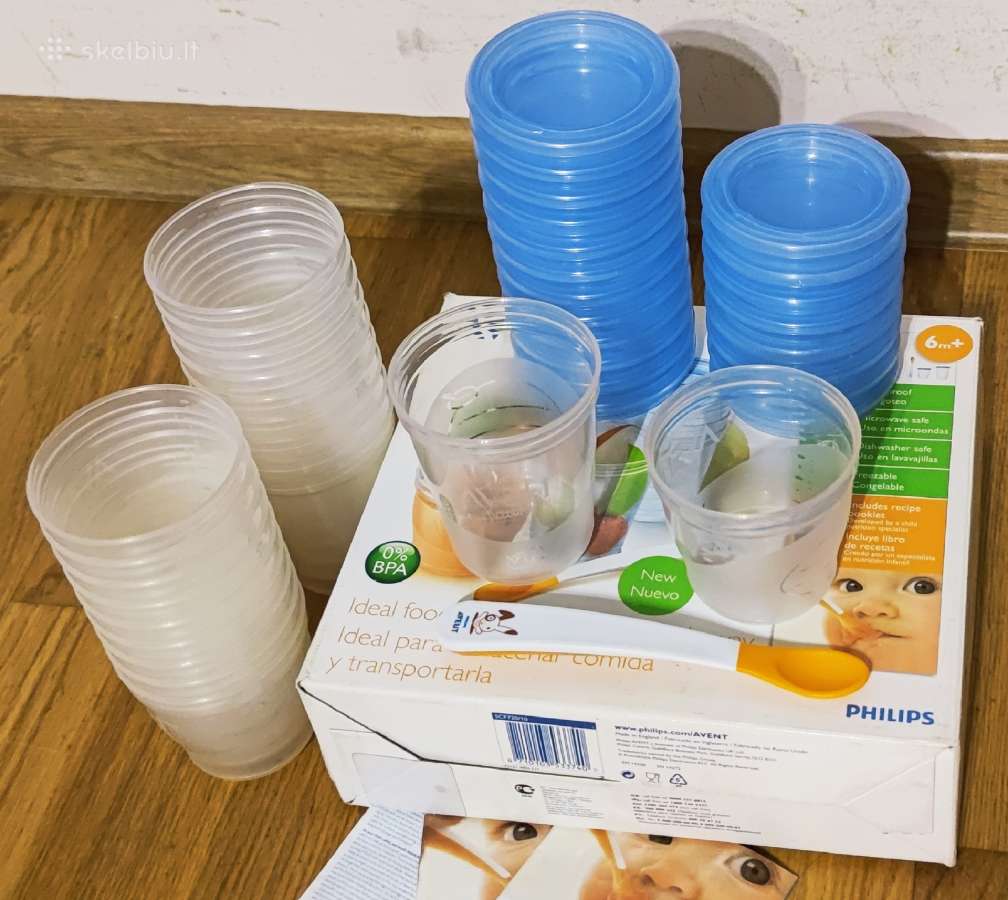 Philips Avent, Indelių Rinkinys Via Maisteliui - nuotraukos Nr. 2
