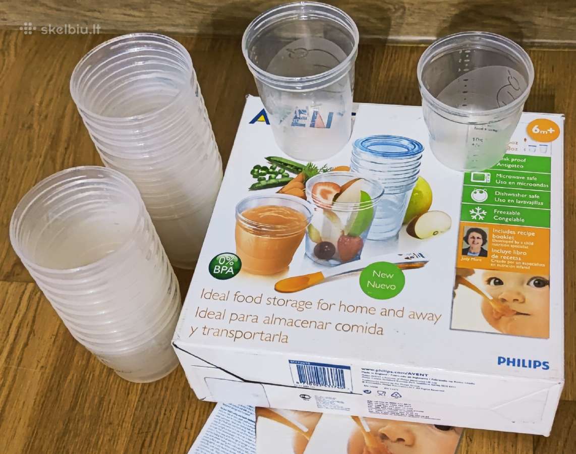 Philips Avent, Indelių Rinkinys Via Maisteliui - nuotraukos Nr. 3