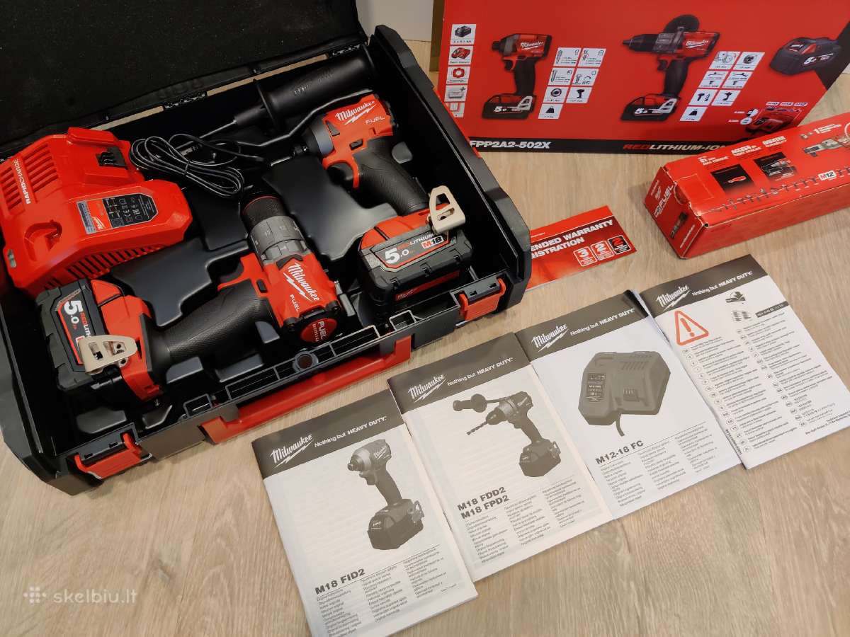 Akumuliatorinis kniediklis Milwaukee M18 Onefprt-0 - nuotraukos Nr. 10