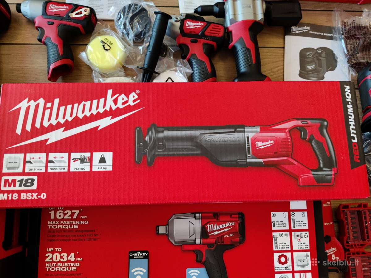 Akumuliatorinis kniediklis Milwaukee M18 Onefprt-0 - nuotraukos Nr. 16