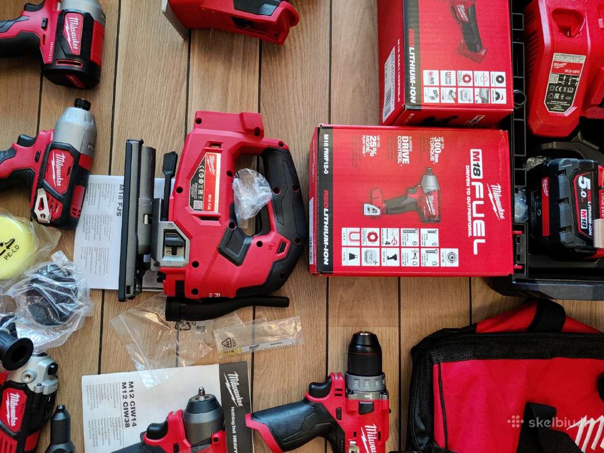 Akumuliatorinis kniediklis Milwaukee M18 Onefprt-0 - nuotraukos Nr. 17