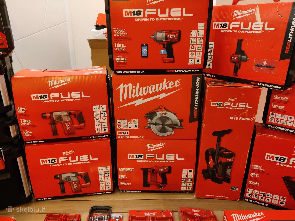 Akumuliatorinis kniediklis Milwaukee M18 Onefprt-0 - nuotraukos Nr. 21