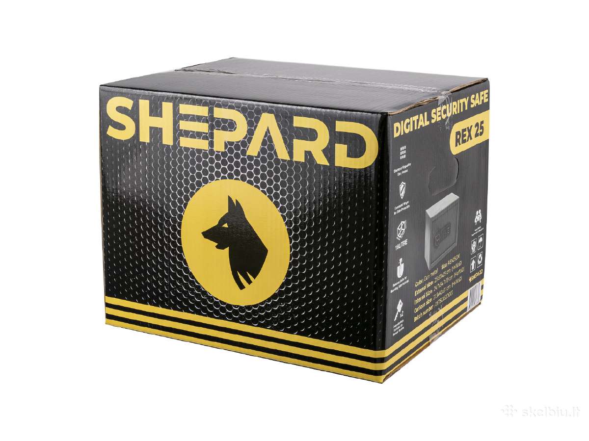 Seifas Shepard Rex 25 tik šį mėnesį -40% - nuotraukos Nr. 5