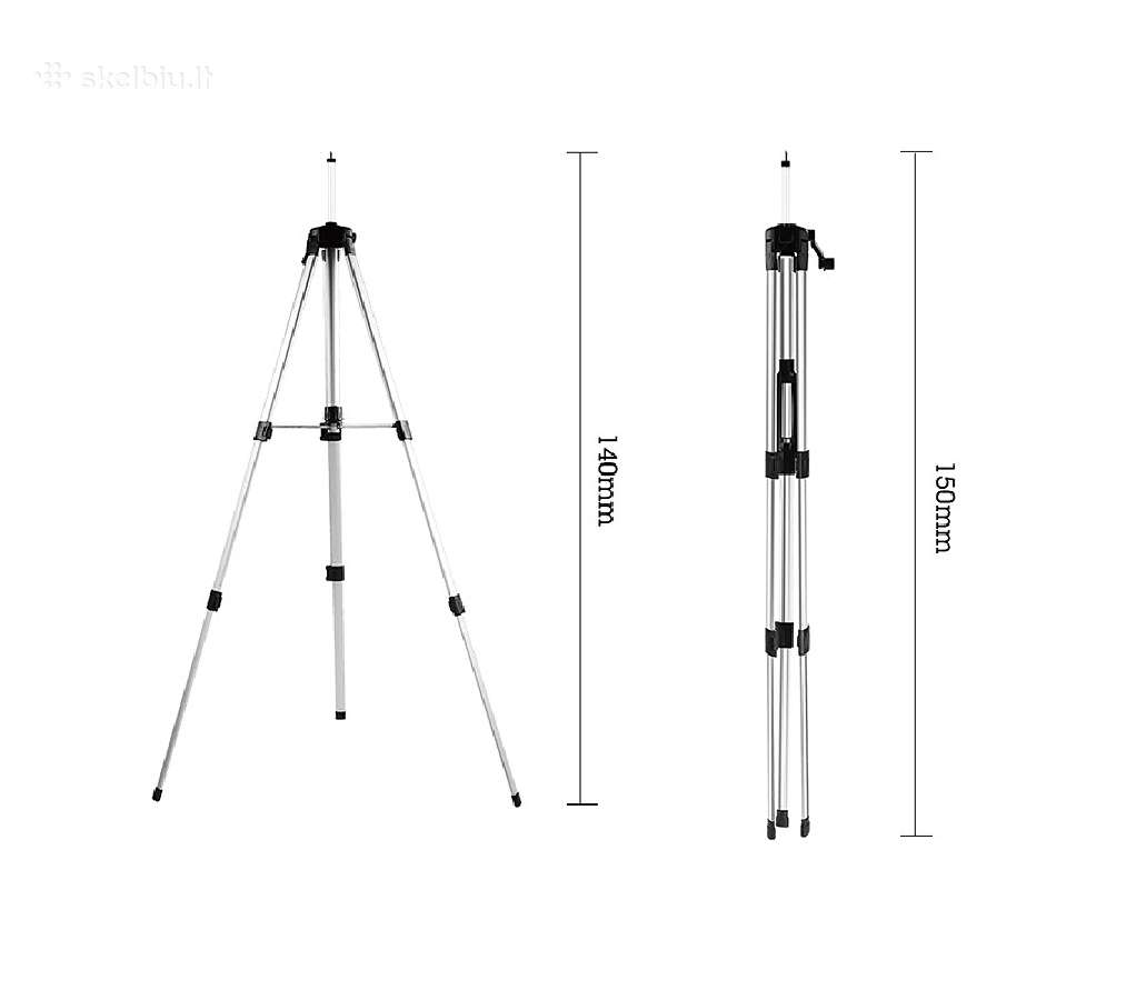3D lazerinis 12 liniju, 360 laipsniu nivelyras - nuotraukos Nr. 8