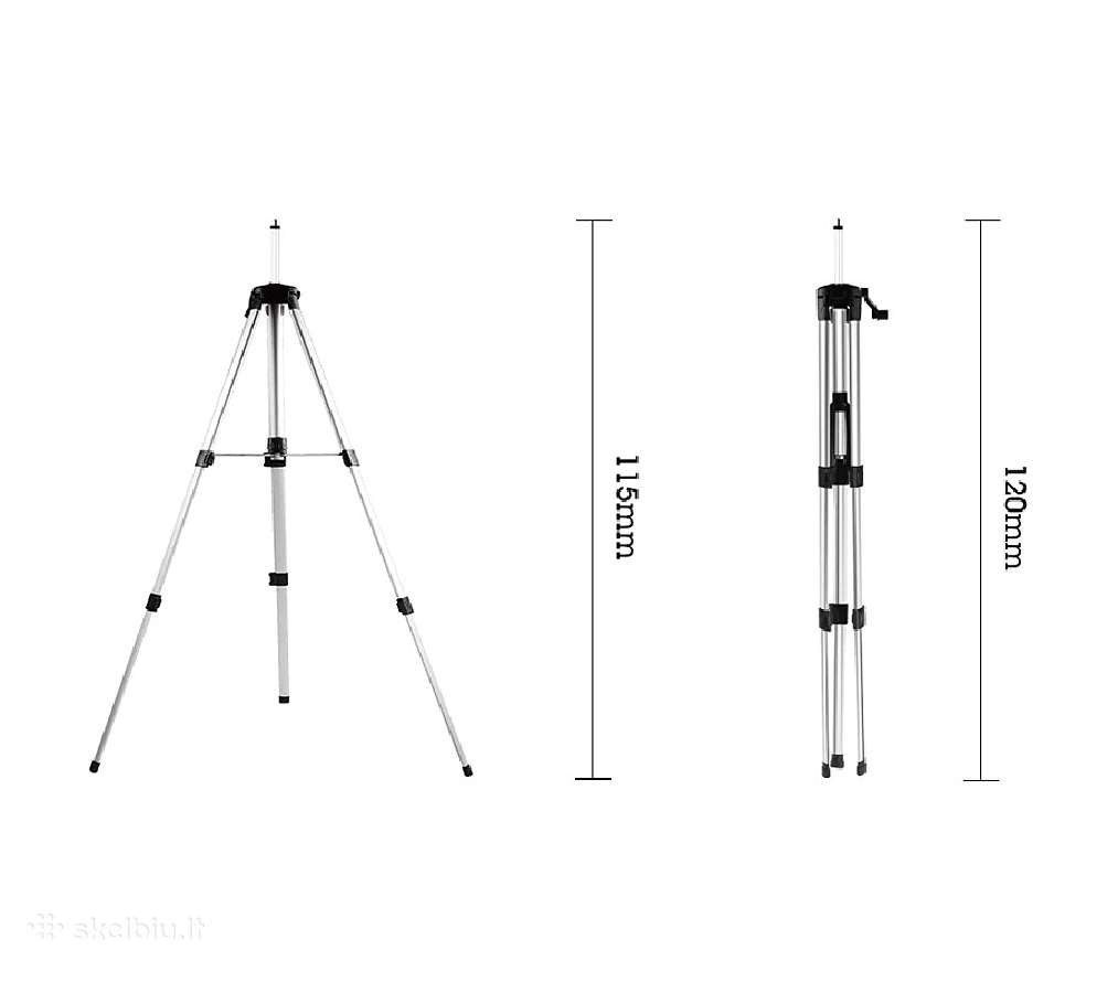 4d lazerinis nivelyras, 16 liniju, 360 laipsniu - nuotraukos Nr. 9