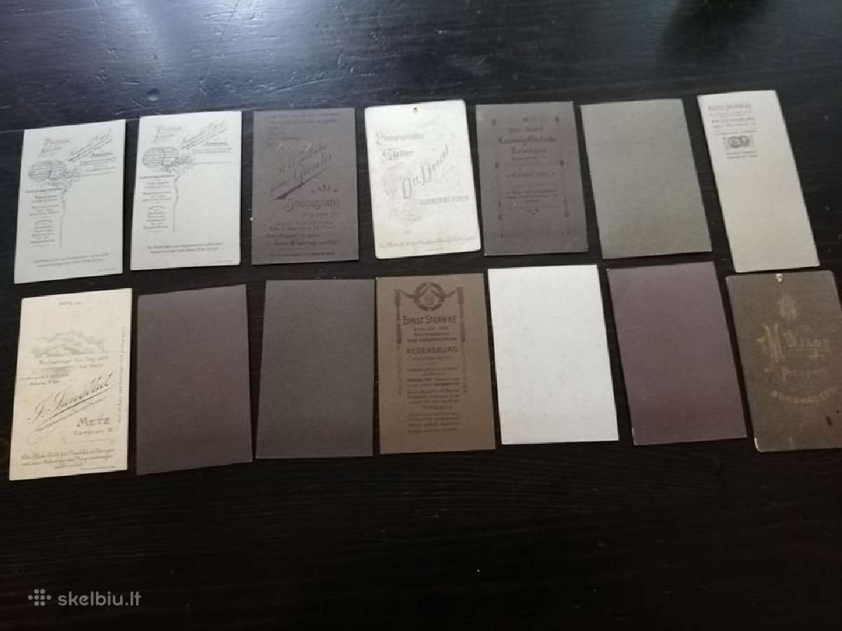Ww1 vokiskos kartonazines nuotraukos - nuotraukos Nr. 2