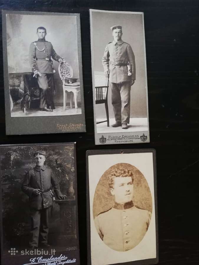Ww1 vokiskos kartonazines nuotraukos - nuotraukos Nr. 3
