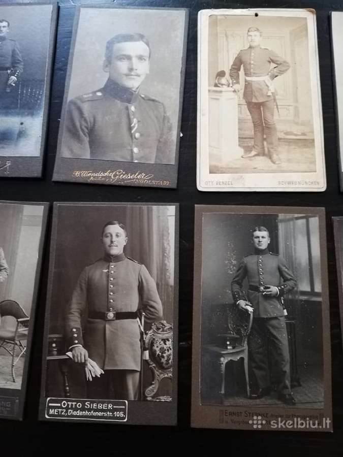 Ww1 vokiskos kartonazines nuotraukos - nuotraukos Nr. 4