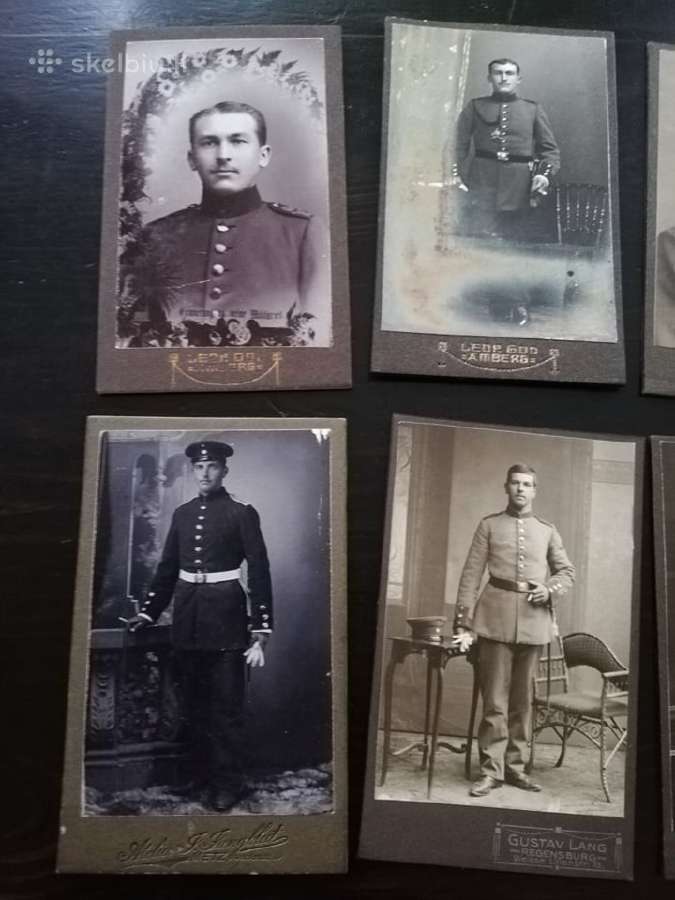 Ww1 vokiskos kartonazines nuotraukos - nuotraukos Nr. 6
