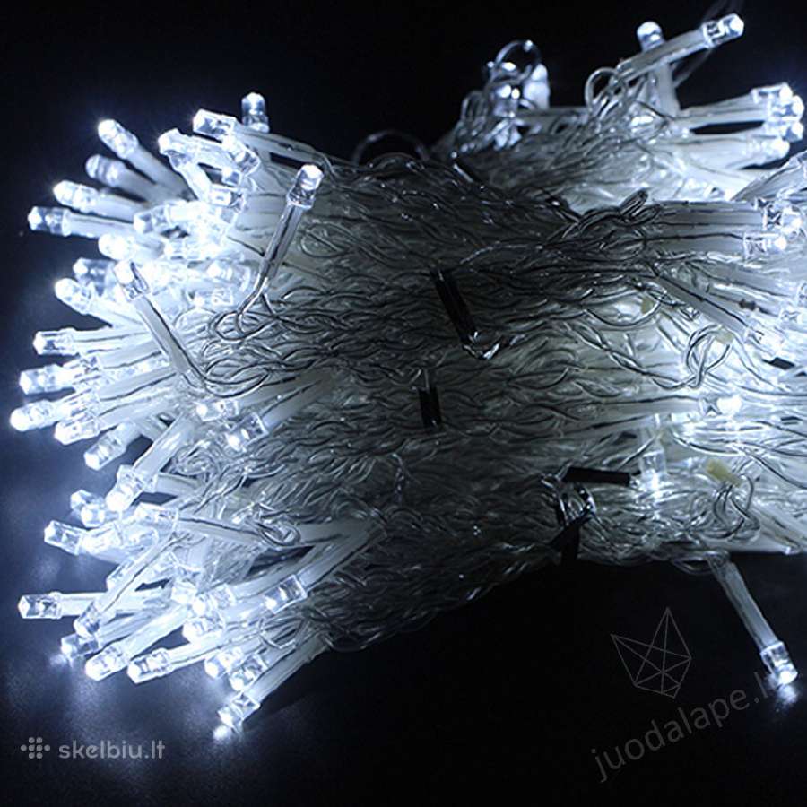 LED lempučių užuolaida 3 m. X 3 m. LED užuolaida - nuotraukos Nr. 3