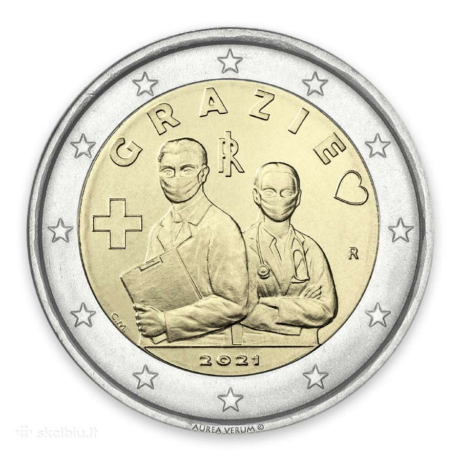 2026 Italijos 2€ monetos! - nuotraukos Nr. 23
