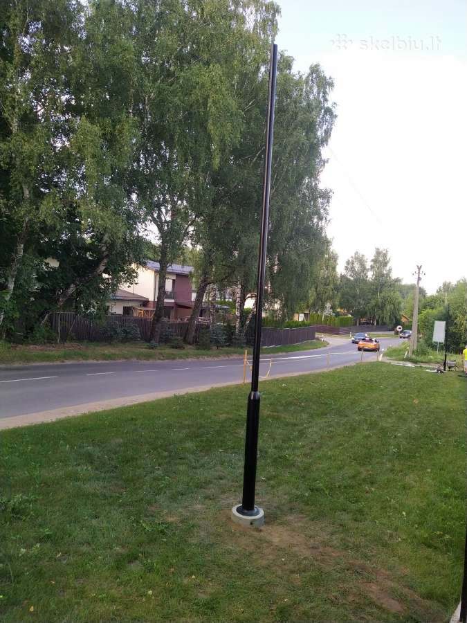 Gatves apsvietimo stulpai-ir vaizdo kameroms - nuotraukos Nr. 38