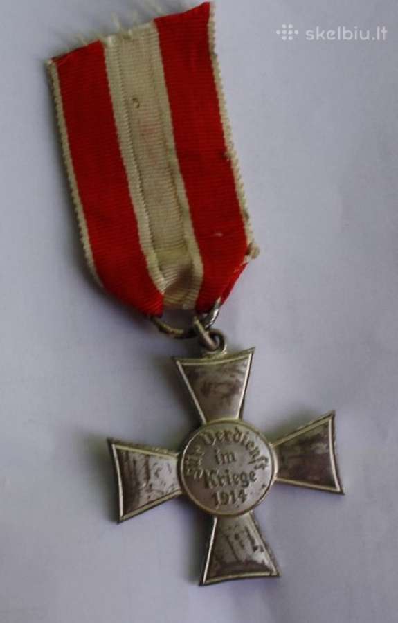 Parduodu Hanzos kryžių 1914 Hamburgo grupė R3 - nuotraukos Nr. 2